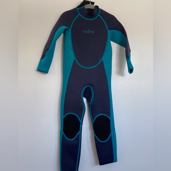 Kids Swim Wetsuit - Blue and Black - Picture 5 of 6